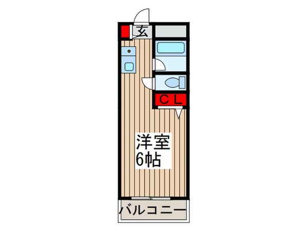 グリーンハウスの物件間取画像